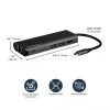 StarTech.com Προσαρμογέας πολλαπλών θυρών USB-C, φορητό dock USB-C σε 4K HDMI, 2-πλό hub USB 3.0, SD/SDHC, GbE, 60W PD Pass-Through – USB Type-C/Thunderbolt 3 – ΑΝΤΙΚΑΘΙΣΤΑΤΑΙ ΑΠΟ DKT30CHSDPD1