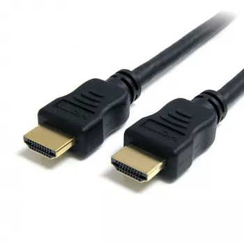 StarTech.com HDMM2MHS καλώδιο HDMI High Speed με Ethernet 2 m, 4K Ultra HD, 10,2 Gbps, HDMI 1.4b, ARC, επιχρυσωμένο, 28 AWG, αρσενικό/αρσενικό, μαύρο
