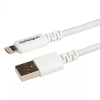 StarTech.com Καλώδιο USB σε Lightning 3 m – Μακρύ καλώδιο φόρτισης για iPhone/iPad/iPod – Καλώδιο Lightning σε USB – Πιστοποιημένο Apple MFi – Λευκό