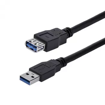 StarTech.com Καλώδιο επέκτασης SuperSpeed USB 3.0 1m Μαύρο A σε A - M/F