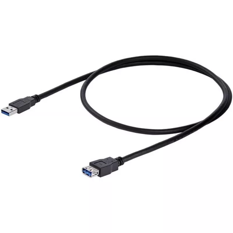 StarTech.com Καλώδιο επέκτασης SuperSpeed USB 3.0 1m Μαύρο A σε A - M/F