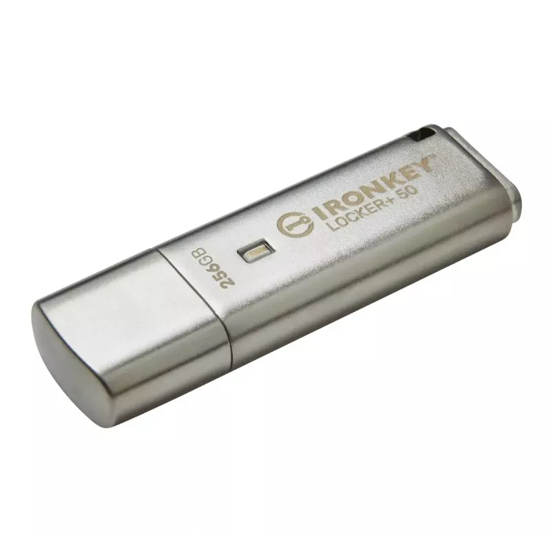 USB Flash Drive Kingston 256GB USB Type-A IronKey Locker Plus 50