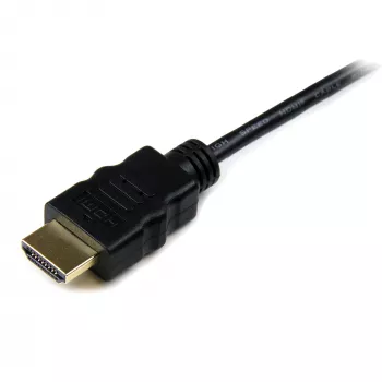 StarTech.com HDADMM3M καλώδιο υψηλής ταχύτητας Micro HDMI σε HDMI με Ethernet, 3 m, HDMI τύπου A σε Micro HDMI τύπου D, 32 AWG, θωρακισμένο, M/M, μαύρο