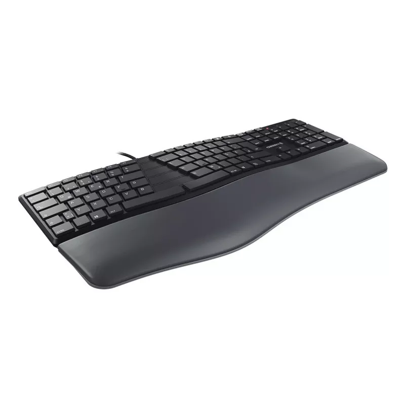 CHERRY KC 4500 ERGO Πληκτρολόγιο Universal USB QWERTY US Αγγλικά Μαύρο