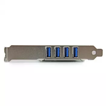 StarTech.com Κάρτα προσαρμογέα ελεγκτή PCI Express PCIe SuperSpeed USB 3.0 4 θυρών με UASP – Τροφοδοσία SATA