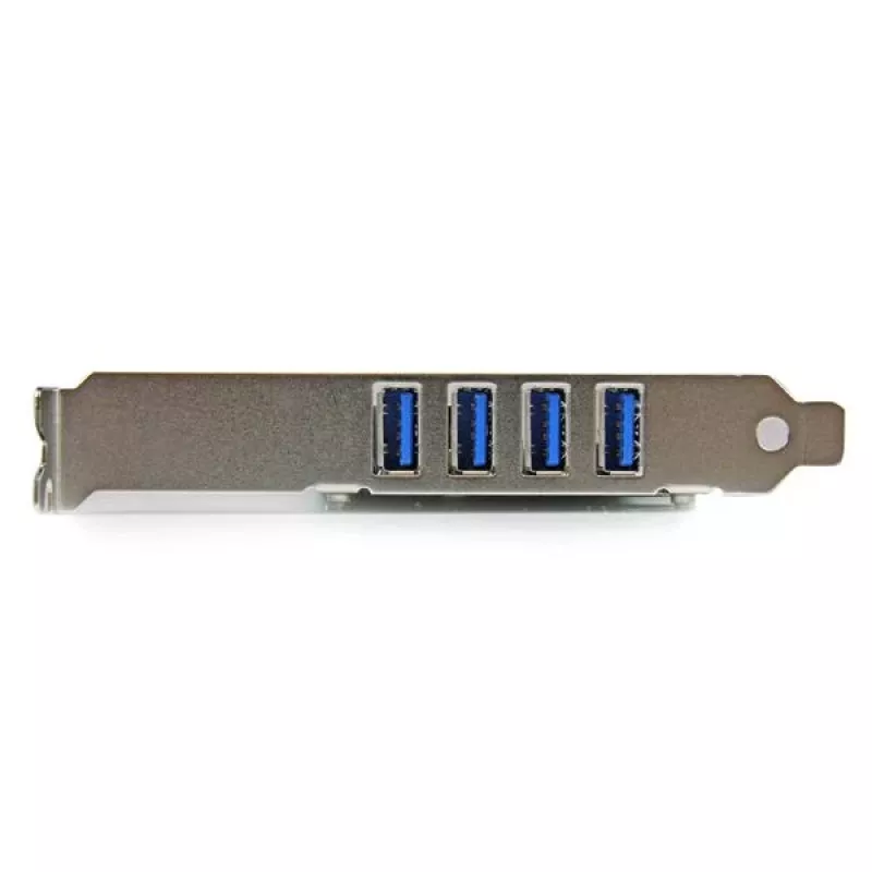 StarTech.com Κάρτα προσαρμογέα ελεγκτή PCI Express PCIe SuperSpeed USB 3.0 4 θυρών με UASP – Τροφοδοσία SATA