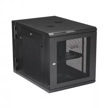 StarTech.com Ερμάριο δικτύου τοίχου 4 στύλων 12U με θήκη 1U, αναδιπλούμενο rack διακομιστή τοίχου 19 inch για εξοπλισμό δεδομένων / AV / ηλεκτρονικών / υπολογιστών, ευέλικτο αεριζόμενο κουτί rack