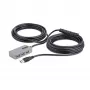 StarTech.com Hub επέκτασης USB, καλώδιο επέκτασης USB 3.0 10m με 4-Port USB-A hub, ενεργό/τροφοδοτούμενο από το bus καλώδιο επαναλήπτη USB, προαιρετικό τροφοδοτικό 20W περιλαμβάνεται, προστασία ESD