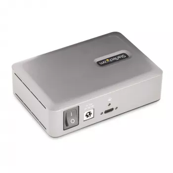 StarTech.com Hub USB-C 7-Port - 5x USB-A + 2x USB-C - Self-Powered με τροφοδοτικό 65W - USB 3.1 10Gbps - Hub USB για επιτραπέζιο/φορητό υπολογιστή με καλώδιο κλειδώματος πιστοποιημένο USB-IF 3ft - Hub USB C