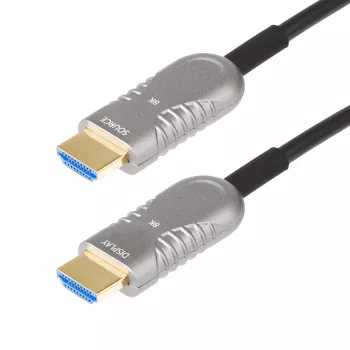 StarTech.com Καλώδιο οπτικών ινών HDMI 2.1 Hybrid Active Optical (AOC) 100ft (30,4m), CMP, πιστοποιημένο Plenum, 8K Ultra High Speed HDMI 2.1/2.0, 48Gbps, 8K 60Hz/4K 120Hz, HDR10+/FRL/TMDS/eARC
