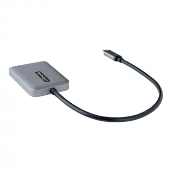 StarTech.com Hub USB-C σε Dual HDMI MST - Dual HDMI 4K 60Hz - Προσαρμογέας USB Type C πολλαπλών οθονών για φορητό υπολογιστή με καλώδιο 30cm - Hub DP 1.4 Multi-Stream Transport - Διαχωριστής USB-C σε HDMI