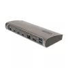 StarTech.com σταθμός Thunderbolt 4, 96W Power Delivery, μονή 8K/διπλή οθόνη 4K 60Hz, 3xTB4/USB4 θύρες, 4xUSB-A, SD, GbE, σταθμός σύνδεσης Thunderbolt 4 για Windows ή TB3 MacBook, καλώδιο 0,8m