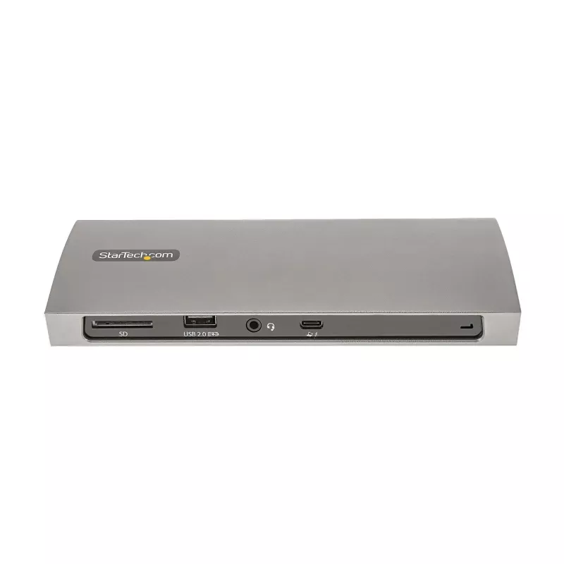 StarTech.com σταθμός Thunderbolt 4, 96W Power Delivery, μονή 8K/διπλή οθόνη 4K 60Hz, 3xTB4/USB4 θύρες, 4xUSB-A, SD, GbE, σταθμός σύνδεσης Thunderbolt 4 για Windows ή TB3 MacBook, καλώδιο 0,8m