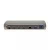 StarTech.com σταθμός Thunderbolt 4, 96W Power Delivery, μονή 8K/διπλή οθόνη 4K 60Hz, 3xTB4/USB4 θύρες, 4xUSB-A, SD, GbE, σταθμός σύνδεσης Thunderbolt 4 για Windows ή TB3 MacBook, καλώδιο 0,8m