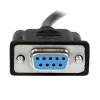 StarTech.com καλώδιο σειριακό null modem DB9 RS232 2m μαύρο θηλυκό/θηλυκό
