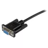 StarTech.com καλώδιο σειριακό null modem DB9 RS232 1m μαύρο θηλυκό/θηλυκό