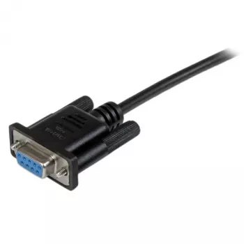 StarTech.com καλώδιο σειριακό null modem DB9 RS232 1m μαύρο θηλυκό/θηλυκό