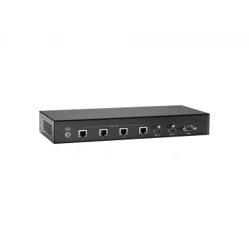 Πομποδέκτης AV LevelOne HDMI μέσω Cat.5 πομπός HDBaseT 100m 4-κάναλες έξοδοι