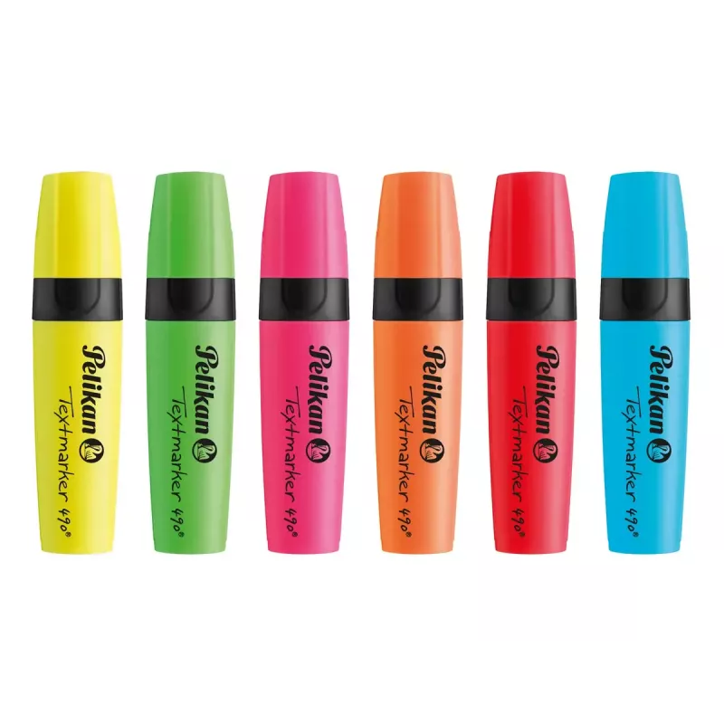 Μαρκαδόρος Pelikan Υπογραμμιστής 490 Multicolour 6 τεμ.