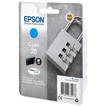 Epson Padlock ατομική συσκευασία κυανό 35 DURABrite Ultra μελάνη