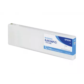 Epson SJIC26P(C): μελανοδοχείο για ColorWorks C7500 (κυανό)