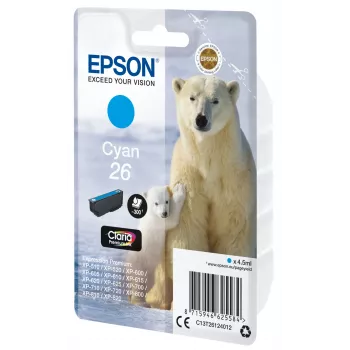 Epson Polar Bear Singlepack κυανό 26 Claria Premium Ink
