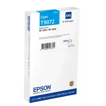 Μελανοδοχείο Epson C13T90724N κυανό – γνήσιο εξαιρετικά (σούπερ) υψηλή απόδοση για WF-6XXX