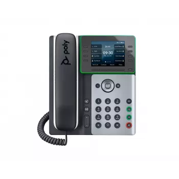 HP Poly Edge E300 τηλέφωνο IP και δυνατότητα PoE, IPS, 320 x 240 pixel, 4:3, HTTPS, ENERGY STAR, EAC, Federal Communications Commission (FCC), CE
