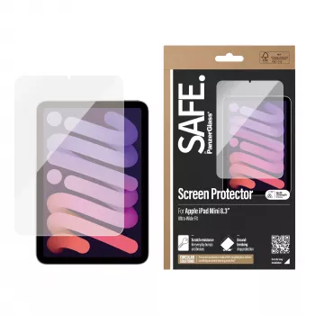 PanzerGlass SAFE. SAFE95854 προστατευτικό οθόνης για iPad mini 8,3", εξαιρετικά φαρδιά εφαρμογή, ενισχυμένο γυαλί