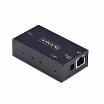 StarTech.com 1-Port σειριακός σε Ethernet προσαρμογέας, IP σειριακός διακομιστής συσκευών για απομακρυσμένες συσκευές RS232, τοποθέτηση σε τοίχο/DIN ράγα, μεταλλικό κουτί, μετατροπέας RJ45-LAN σε DB9 σειριακό