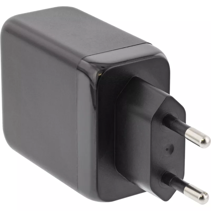 InLine Τροφοδοτικό USB PD, φορτιστής GaN, 3 θυρών, Dual USB-C + USB-A, 65W