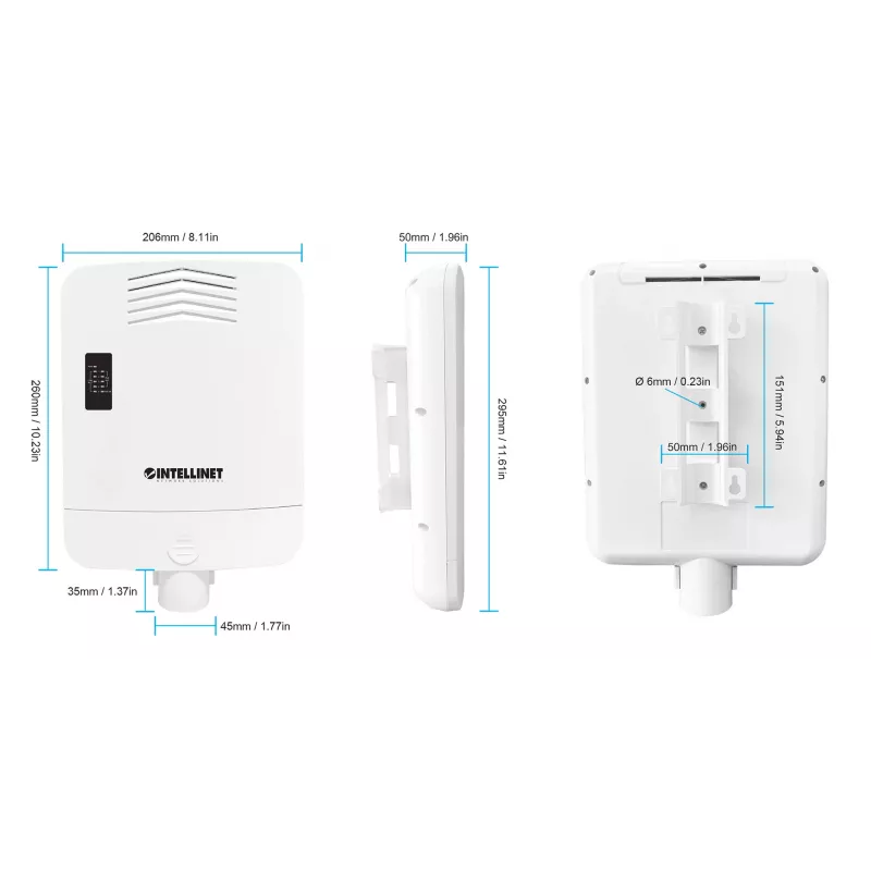 Network Switch Intellinet 509220 Gigabit Ethernet 5 Θύρες PoE