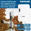 Network Switch Intellinet 509220 Gigabit Ethernet 5 Θύρες PoE