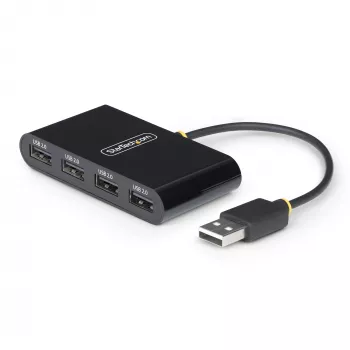 StarTech.com ST4200MINI2-USB-HUB hub διασύνδεσης USB 2.0 480 Mbit/s μαύρο