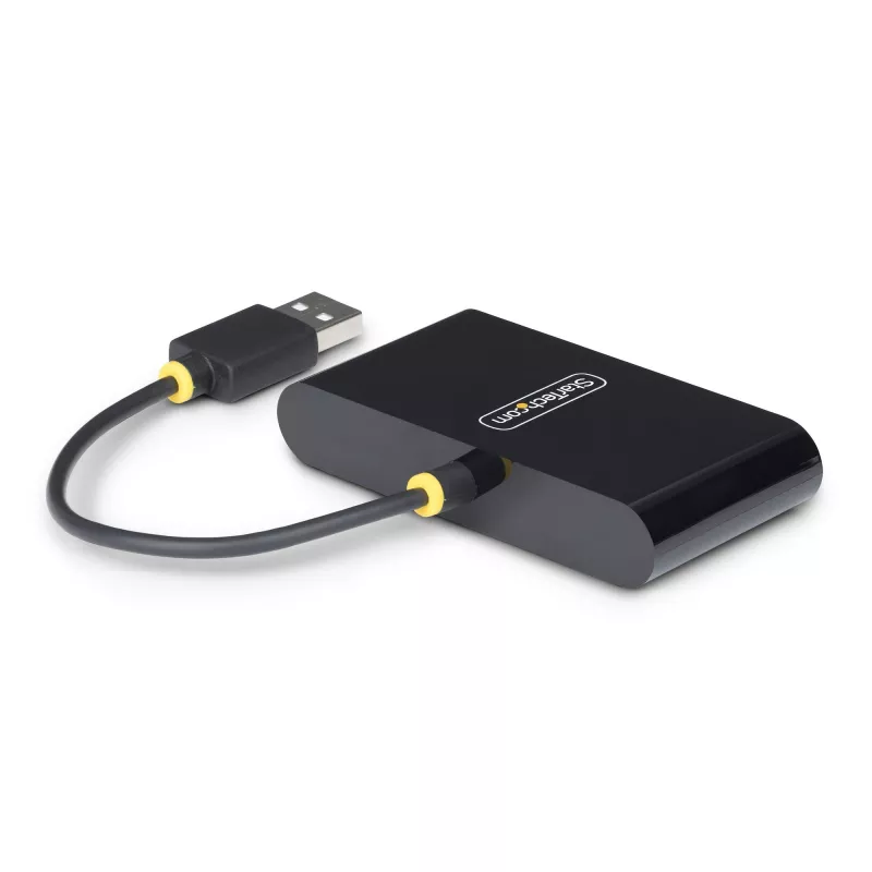 StarTech.com ST4200MINI2-USB-HUB hub διασύνδεσης USB 2.0 480 Mbit/s μαύρο