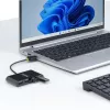 StarTech.com ST4200MINI2-USB-HUB hub διασύνδεσης USB 2.0 480 Mbit/s μαύρο