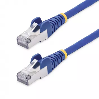 StarTech.com 50cm μπλε καλώδιο Ethernet CAT8, RJ45 χωρίς γλωττίδα, 25G/40G, 2000 MHz, 100 W PoE++, S/FTP, 26AWG καθαρό γυμνό σύρμα χαλκού, LSZH, θωρακισμένο καλώδιο δικτύου patch με ανακούφιση έλξης, ελεγμένο μεμονωμένα