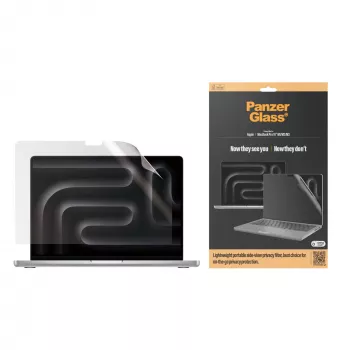 Προστασία οθόνης PanzerGlass Dual Privacy MacBook Pro 16 ίντσες M1 M2 M3 M4 Διαφανές