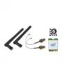 Shuttle WLN-M3 - Κιτ WLAN για Edge PC Σειρά SPCEL, Κάρτα Intel WLAN M.2 (ax)/Bluetooth, με καλώδια και εξωτερικές κεραίες