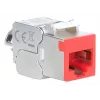 Καλώδιο δικτύου Intellinet 791311 Keystone-Modul επίπεδο κόκκινο RJ-45