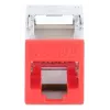 Καλώδιο δικτύου Intellinet 791311 Keystone-Modul επίπεδο κόκκινο RJ-45