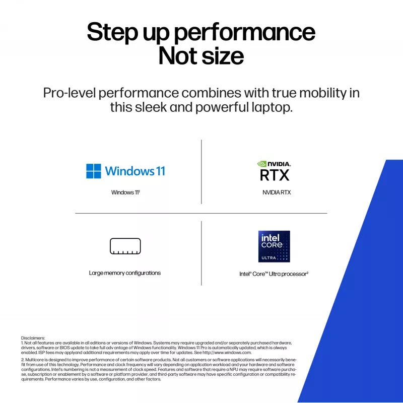 Φορητός σταθμός εργασίας HP ZBook 8 G1i, 16" WUXGA οθόνη αφής, Intel Core Ultra 7 255H, 32 GB RAM, 1 TB SSD, NVIDIA RTX 500 Ada, Windows 11 Pro, ασημί