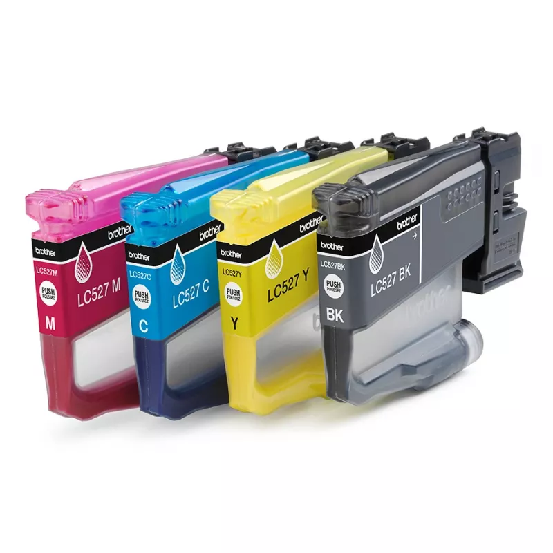 Πακέτο μελανοδοχείων Brother LC527VAL CMYK – 1×1300, 3×900 σελίδες