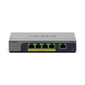 NETGEAR GS105EP Unmanaged Gigabit Ethernet (10/100/1000) Power over Ethernet (PoE) γκρι