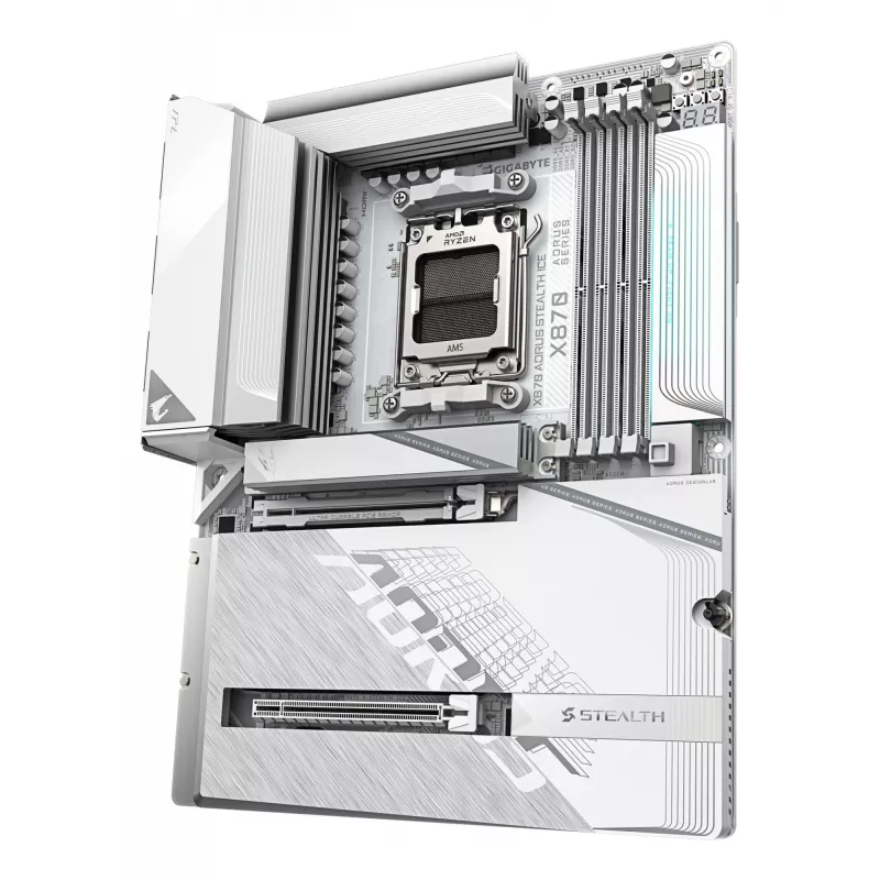 Μητρική GIGABYTE X870 AORUS STEALTH ICE, AMD AM5, ATX
