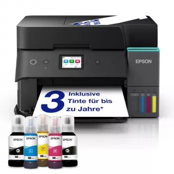 Πολυλειτουργικός εκτυπωτής inkjet Epson EcoTank ET-4950 — έγχρωμος, A4, 4800x1200 dpi, 35 ppm, WLAN, Ethernet, duplex, μαύρο