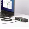 StarTech.com 5G7AINDRM-USB-A-HUB Hub διασύνδεσης USB 3.2 Gen 1 (3.1 Gen 1) Type-B 5000 Mbit/s Μαύρο