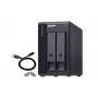 QNAP 2 Bay USB Type-C Direct Attached Storage με Hardware RAID | TR-002 | Micro | 6 GB | μαύρο