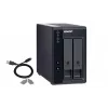 QNAP 2 Bay USB Type-C Direct Attached Storage με Hardware RAID | TR-002 | Micro | 6 GB | μαύρο