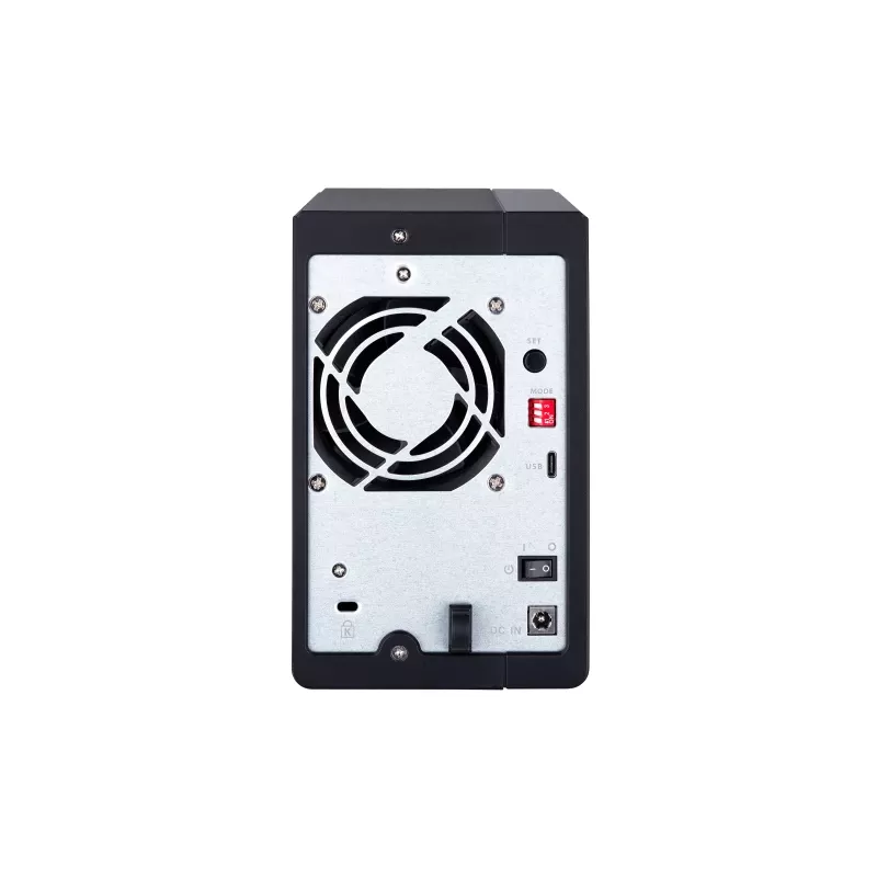 QNAP 2 Bay USB Type-C Direct Attached Storage με Hardware RAID | TR-002 | Micro | 6 GB | μαύρο